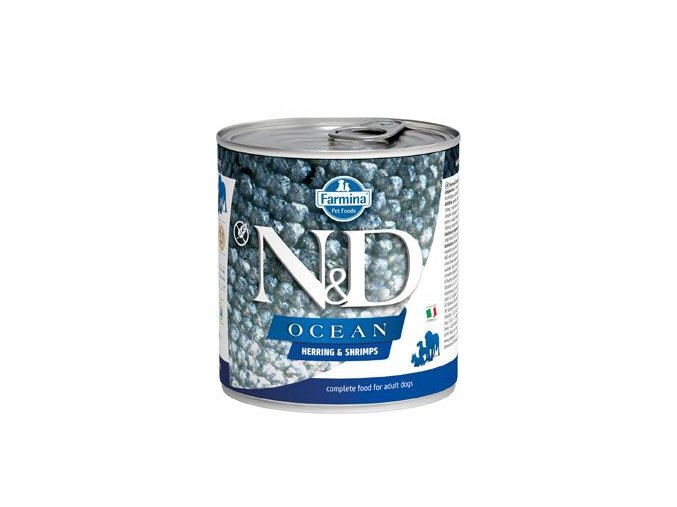 N&D DOG OCEAN Adult Herring & Shrimps 285g