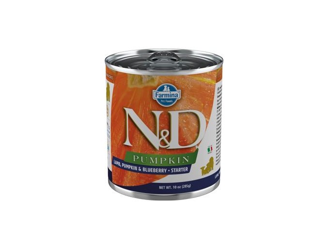 N&D DOG PUMPKIN Starter Lamb & Blueberry 285g