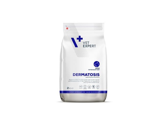 VetExpert VD 4T Dermatosis Dog Salmon&Potato 2kg
