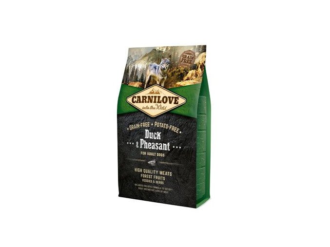 Carnilove Dog Duck & Pheasant for Adult 4kg