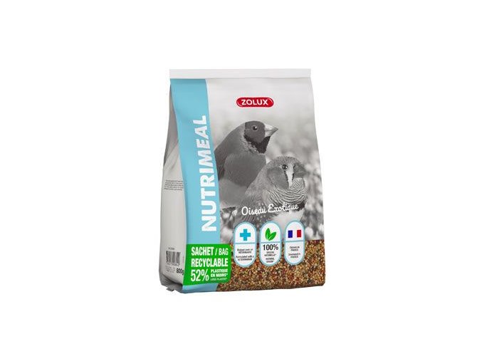 Krmivo pro exotické ptáky NUTRIMEAL 800g Zolux