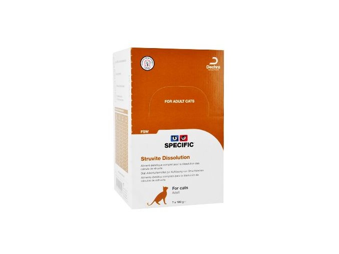 Specific FSW Struvite Dissolution kočka konz 7x100g