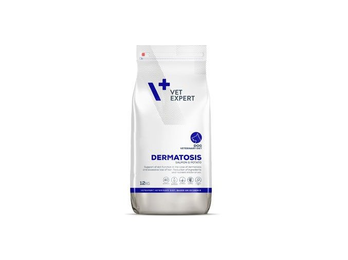 VetExpert VD 4T Dermatosis Dog Salmon&Potato 12kg