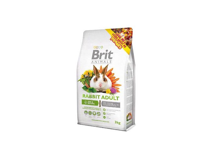 Brit Animals Rabbit Adult Complete 3kg