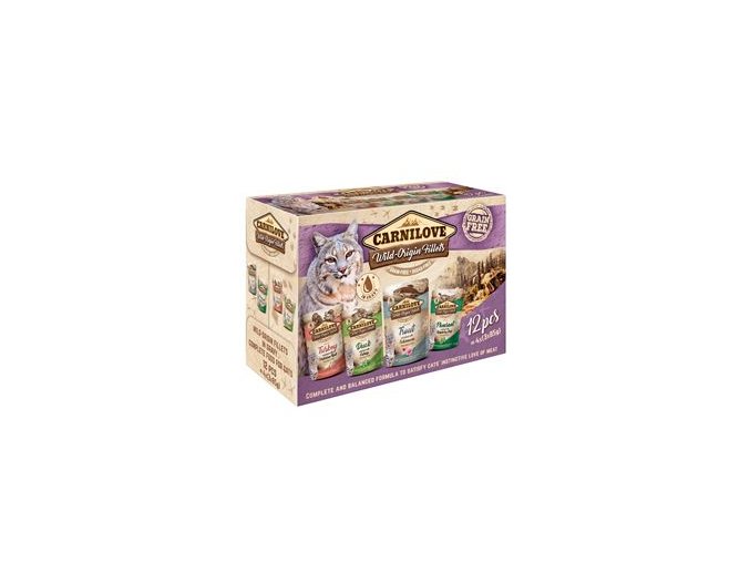 Carnilove Cat Pouch Multipack 12x85g