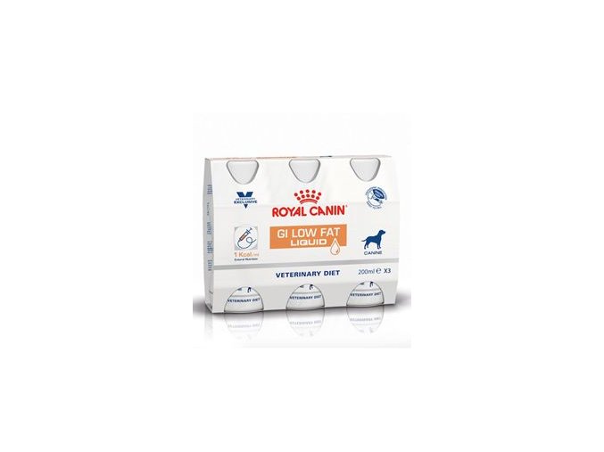 Royal Canin VD Canine Gastro Intest.LowFat Liq 3x200ml