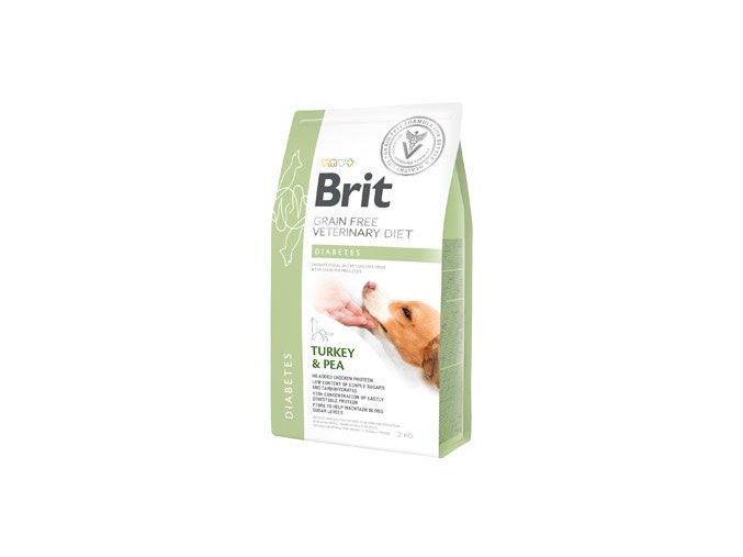 Brit VD Dog GF Diabetes 2kg