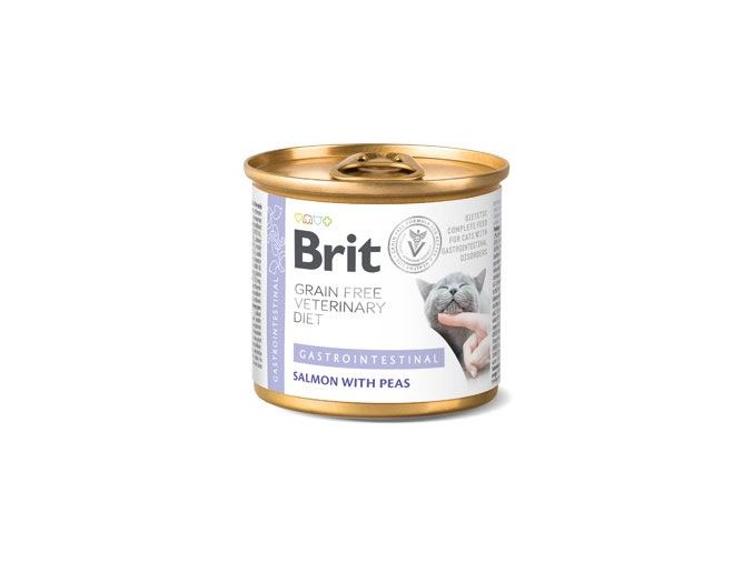 Brit VD Cat GF konz Gastrointestinal 200g