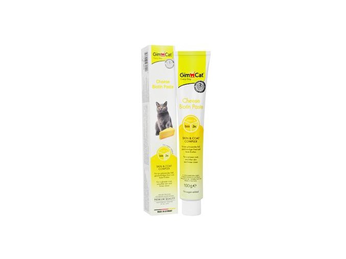 Gimcat pasta Sýrová s biotinem 100g