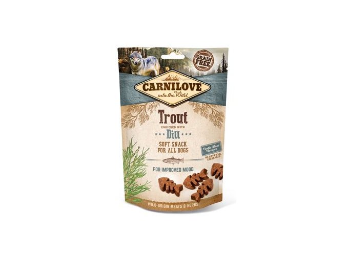 Carnilove Dog Semi Moist Snack Trout&Dill 200g