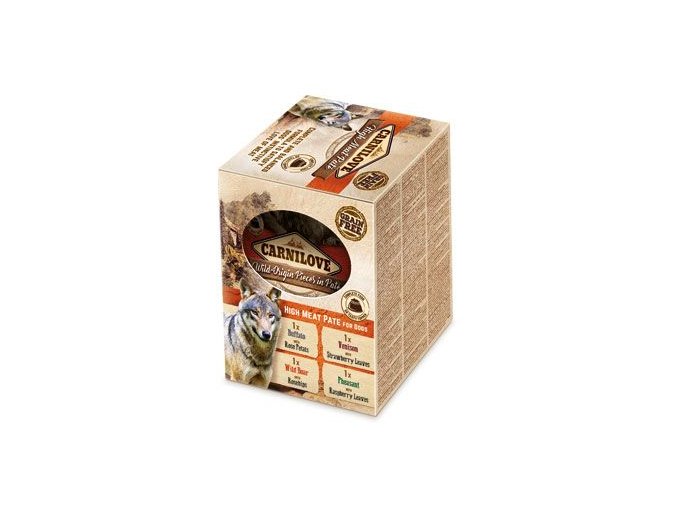 Carnilove Dog Pouch Paté Multipack 4x300g
