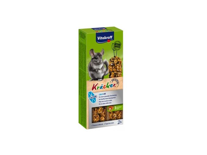 Vitakraft Rodent Kräcker Chinchilla Calcium tyč 2ks