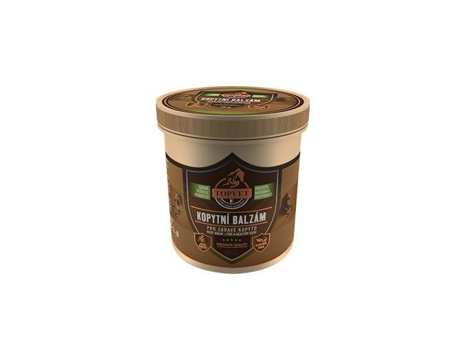 Kopytní balzám pro zdravé kopyto TOPVET 250ml