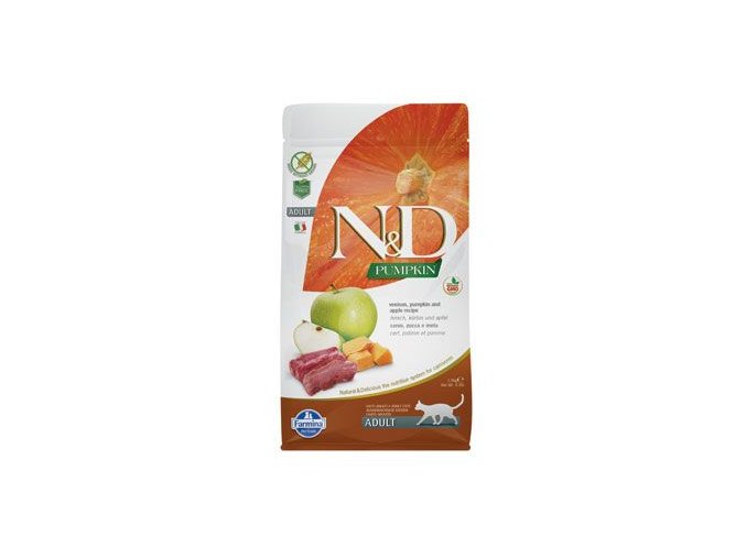 N&D Pumpkin CAT Venison & Apple 5kg