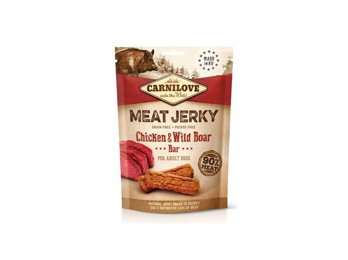Carnilove Dog Jerky Boar&Chicken Bar 100g