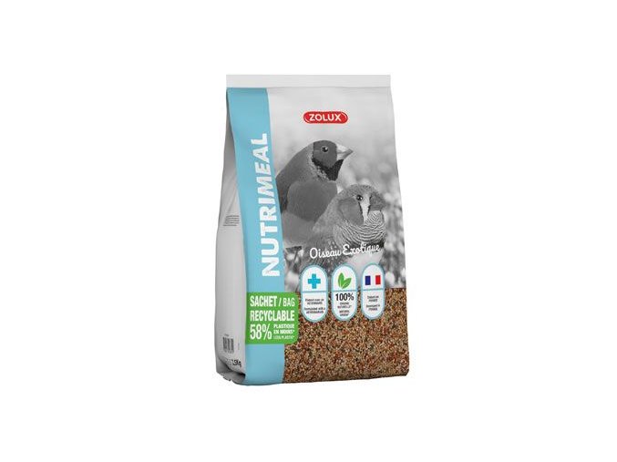 Krmivo pro exotické ptáky NUTRIMEAL 2,5kg Zolux