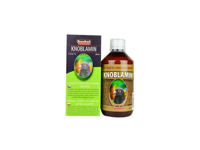 Knoblamin H pro holuby česnekový olej 500ml