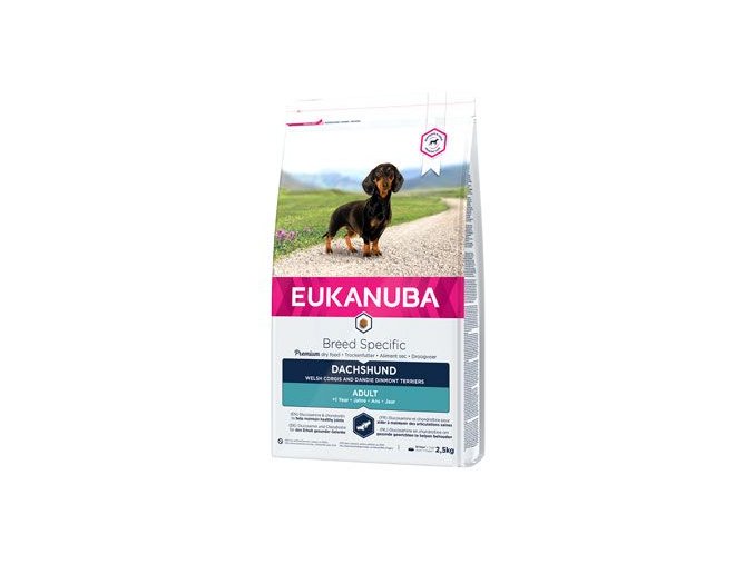 Eukanuba Dog Breed N. Dachshund Jezevčík 2,5kg
