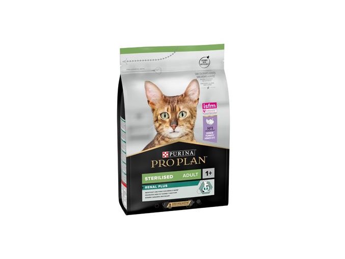 ProPlan Cat Adult Sterilised Renal Plus Turkey 10kg