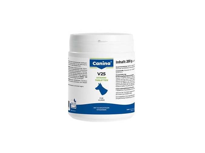 Canina V25 Vitamin Tabs 200g (60tbl.)