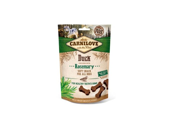 Carnilove Dog Semi Moist Snack Duck&Rosemary 200g