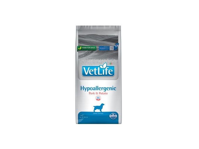Vet Life Natural DOG Hypo Pork & Potato 12kg