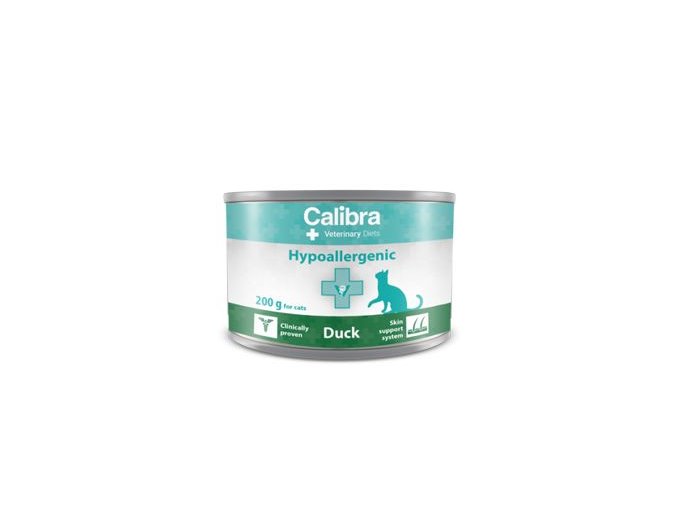 Calibra VD Cat konz. Hypoallergenic Duck 200g