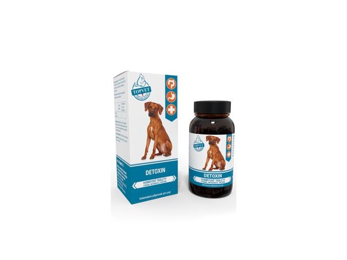 Detoxin humátové tablety TOPVET 90tbl