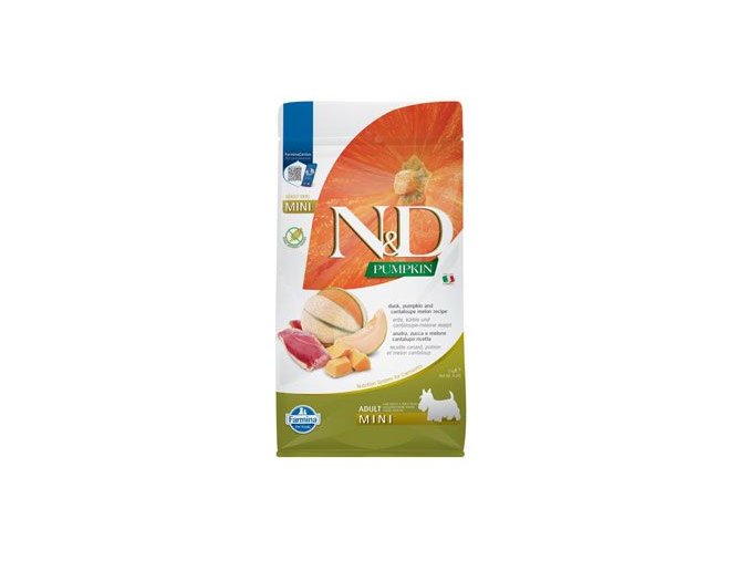 N&D Pumpkin DOG Adult Mini Duck & Cantaloupe melon 2kg