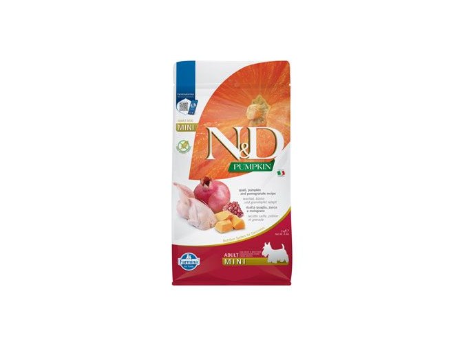 N&D Pumpkin DOG Adult Mini Quail & Pomegranate 2kg