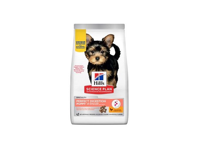 Hill's Can. SP+AB Perfect Dig Puppy S&M Chick Rice 3kg
