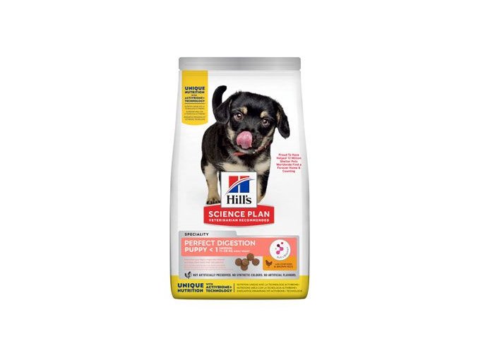 Hill's Can. SP+AB Perfect Dig Puppy M Chick Rice 2,5kg
