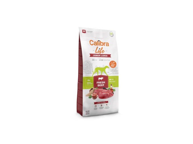 Calibra Dog Life Junior Large Fresh Beef 2,5kg