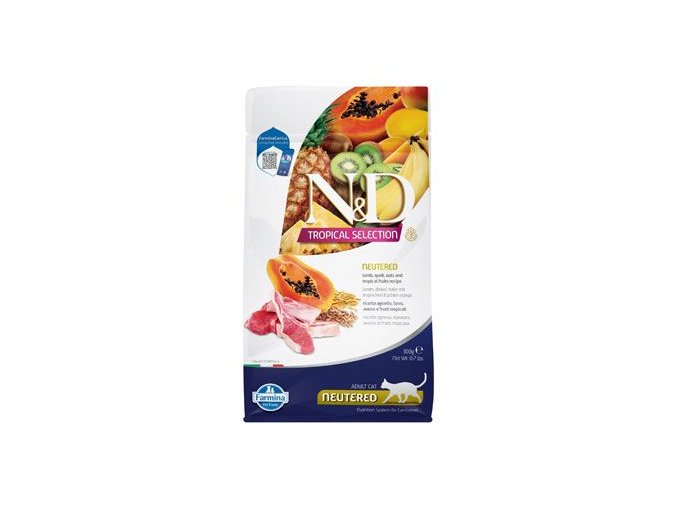 N&D TROPICAL SELECTION CAT Lamb Neutered 300g