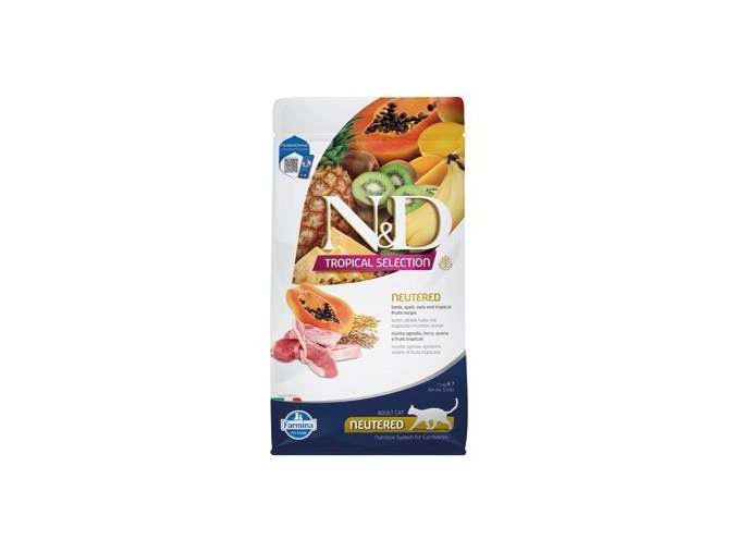 N&D TROPICAL SELECTION CAT Lamb Neutered 1,5kg
