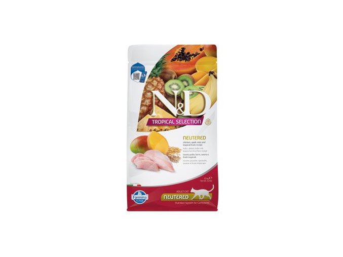 N&D TROPICAL SELECTION CAT Neutered Chicken 1,5kg