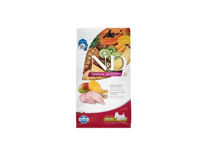 N&D TROPICAL SELECTION DOG Adult Mini Chicken 1,5kg