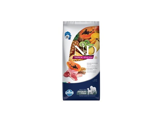 N&D TROPICAL SELECTION DOG Adult M/L Lamb 10kg