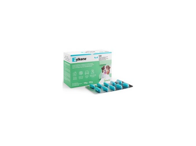 Zylkene 225mg pro stř.psy od 10 kg do 30 kg 100 kapslí