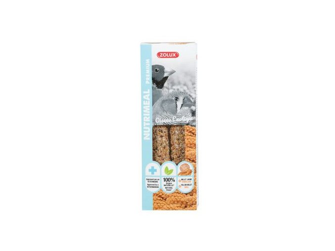 Pochoutka NUTRIMEAL STICK žluté proso pro exoty 110g