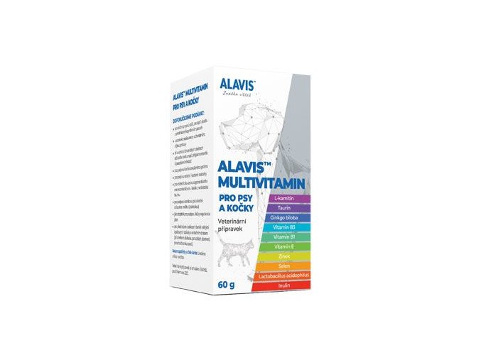 Alavis Multivitamín pro psy a kočky 60g