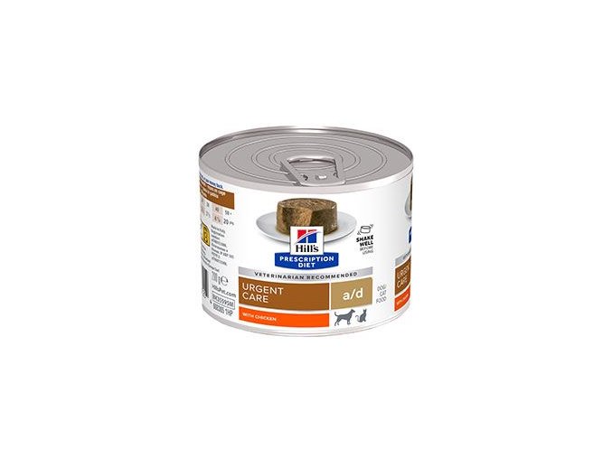 Hill's Can/Fel. PD A/D Urgent Care Chick. Konz. 200g