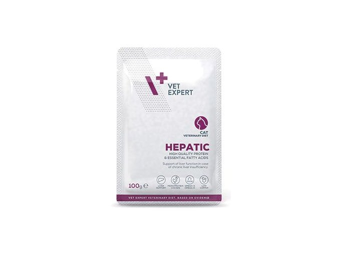 VetExpert VD 4T Hepatic Cat kapsa 100g