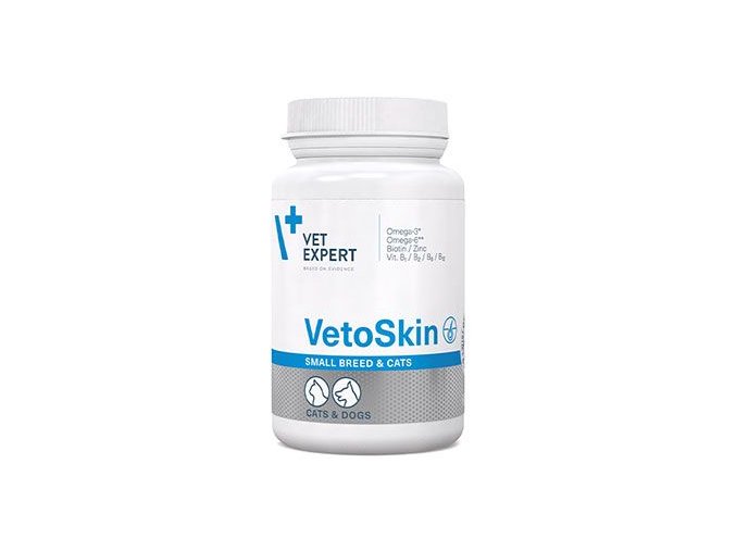 VetExpert VetoSkin Small Breed&Cats 60cps (Twist off)