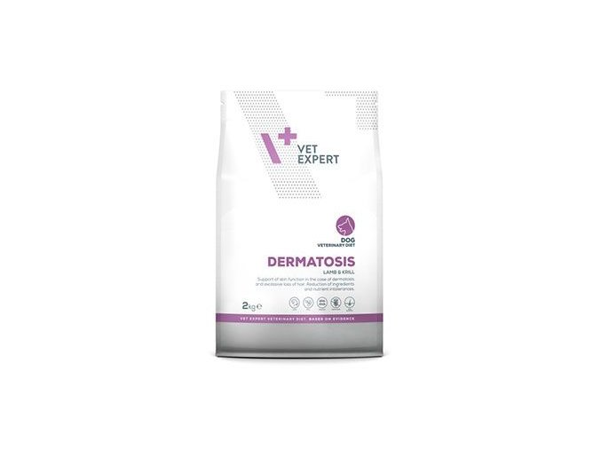 VetExpert VD 4T Dermatosis Dog Lamb&Krill 2kg