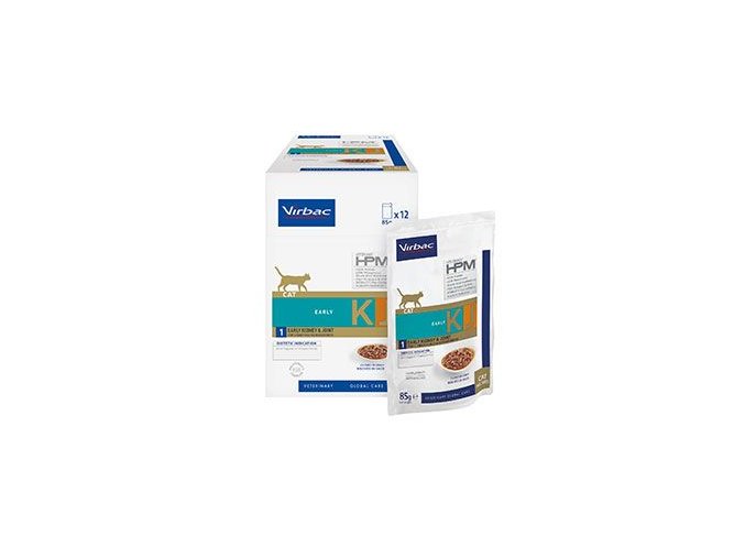 VET HPM Cat Early Kidney Care chunks in gravy 12x85g