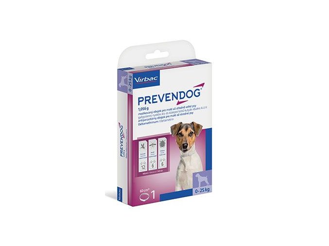 Prevendog obojek pro malé a střední psy 1x60cm