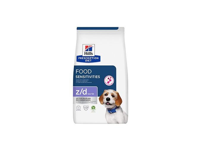 Hill's Can. PD Z/D Low Fat Alergie a péče o kůži 3kg