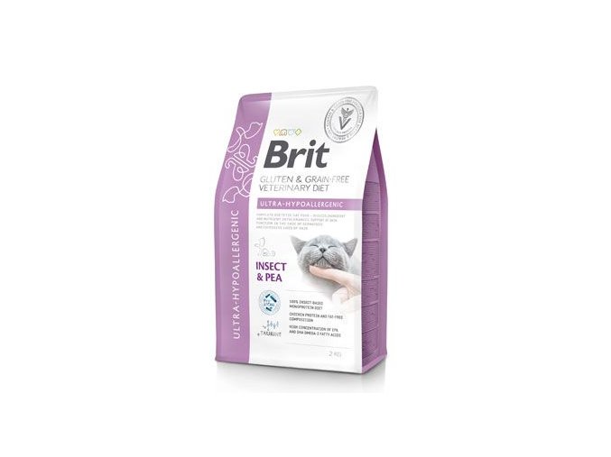 Brit VD Cat GF Ultra-hypoallergenic 2kg