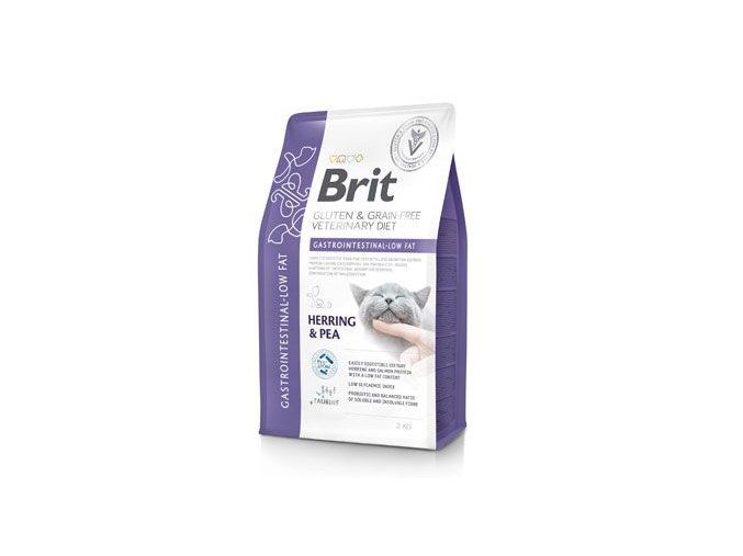 Brit VD Cat GF Gastrointestinal-Low fat 2kg